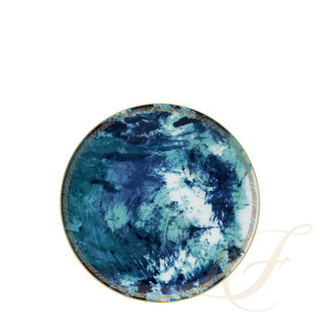 Тарелка закусочная 22,5см коллекции Ocean Bleu бренда Haviland