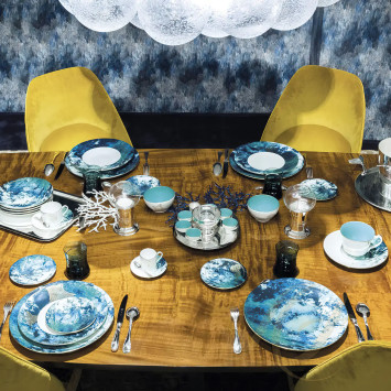 Тарелка главная 28см коллекции Ocean Bleu бренда Haviland