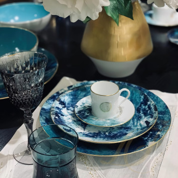 Тарелка сервировочная 32см коллекции Ocean Bleu бренда Haviland