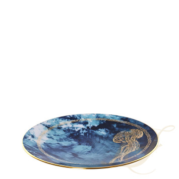 Тарелка десертная 16см коллекции Ocean Bleu бренда Haviland