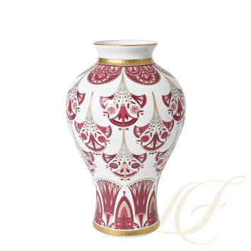 Ваза 35см коллекции Reves Du Nil Pourpre бренда Haviland