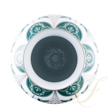 Ваза 54см коллекции Reves Du Nil Vert Platin бренда Haviland