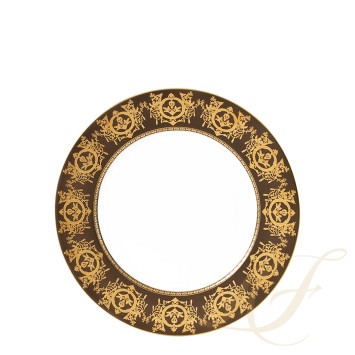 Тарелка главная 28см коллекции Ritz Imperial Bronze бренда Haviland