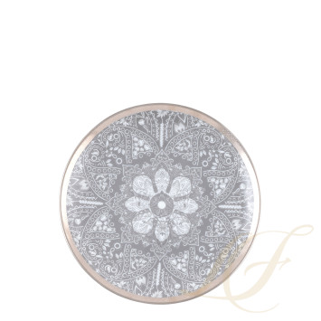 Тарелка закусочная 22,5см коллекции Romane Gris бренда Haviland