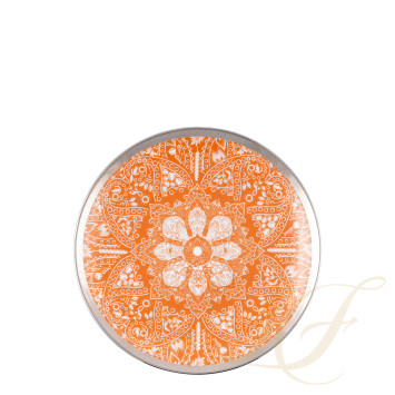 Тарелка закусочная 22,5см коллекции Romane Orange бренда Haviland