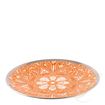 Тарелка закусочная 22,5см коллекции Romane Orange бренда Haviland