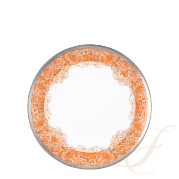 Тарелка главная 28см коллекции Romane Orange бренда Haviland