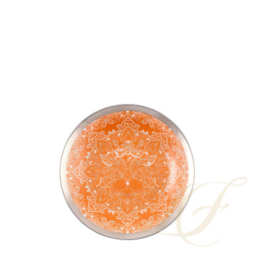 Тарелка десертная 16см коллекции Romane Orange бренда Haviland