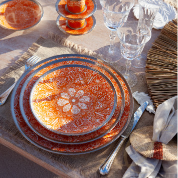Коллекция Romane Orange бренда Haviland