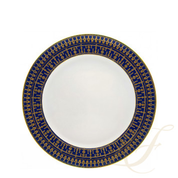 Тарелка подстановочная 31,5см коллекции Tiara Bleu de Prusse Or бренда Haviland