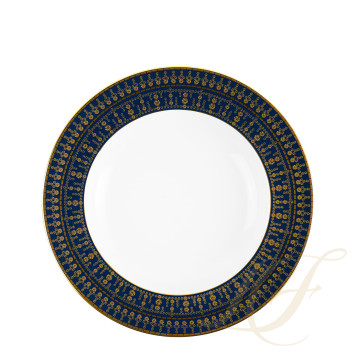 Тарелка глубокая 31,5см коллекции Tiara Bleu de Prusse Or бренда Haviland