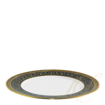 Тарелка главная 28см коллекции Tiara Bleu de Prusse Or бренда Haviland