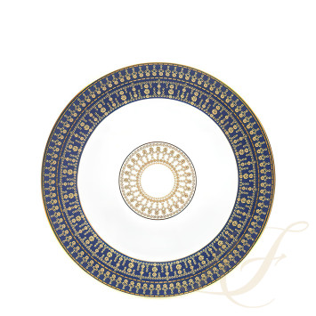 Тарелка сервировочная 31см коллекции Tiara Bleu de Prusse Or бренда Haviland