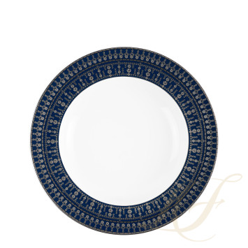 Тарелка глубокая 31,5см коллекции Tiara Bleu de Prusse Platin бренда Haviland
