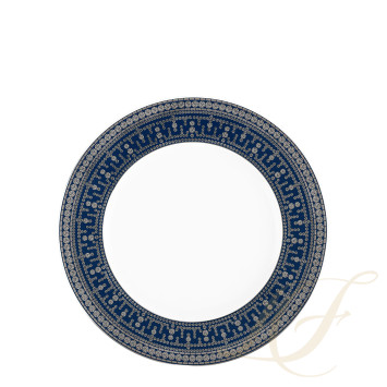 Тарелка главная 28см коллекции Tiara Bleu de Prusse Platin бренда Haviland