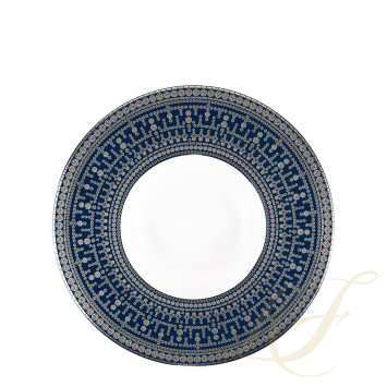 Тарелка для ризотто 28,5см коллекции Tiara Bleu de Prusse Platin бренда Haviland