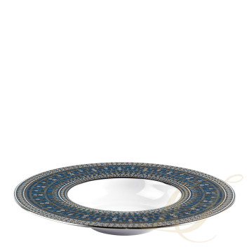 Тарелка для ризотто 28,5см коллекции Tiara Bleu de Prusse Platin бренда Haviland