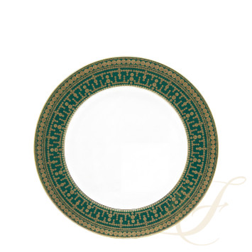 Тарелка главная 28см коллекции Tiara Bleu Paon Or бренда Haviland