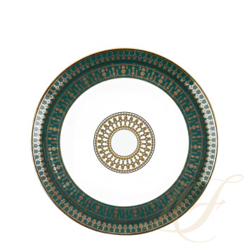 Тарелка сервировочная 31см коллекции Tiara Bleu Paon Or бренда Haviland