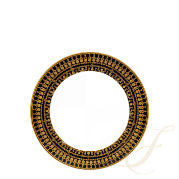 Тарелка суповая 23,5см коллекции Tiara Noir Or бренда Haviland
