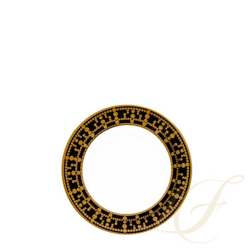 Тарелка десертная 16см коллекции Tiara Noir Or бренда Haviland