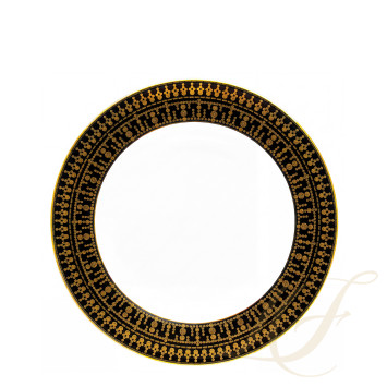 Тарелка глубокая 31,5см коллекции Tiara Noir Or бренда Haviland