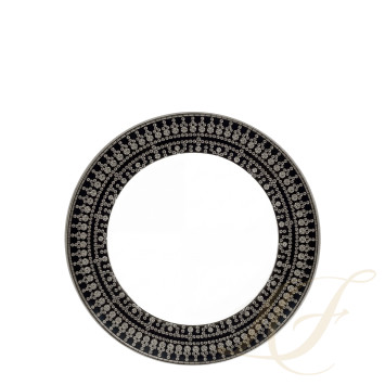Тарелка суповая 23,5см коллекции Tiara Noir Platin бренда Haviland