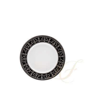 Тарелка десертная 16см коллекции Tiara Noir Platin бренда Haviland