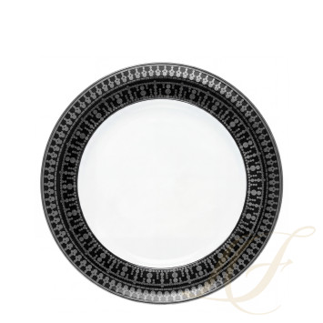 Тарелка тортовая 31,5см коллекции Tiara Noir Platin бренда Haviland