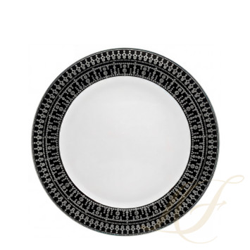 Тарелка подстановочная 31,5см коллекции Tiara Noir Platin бренда Haviland