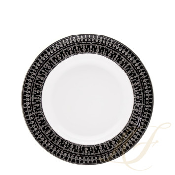 Тарелка глубокая 31,5см коллекции Tiara Noir Platin бренда Haviland