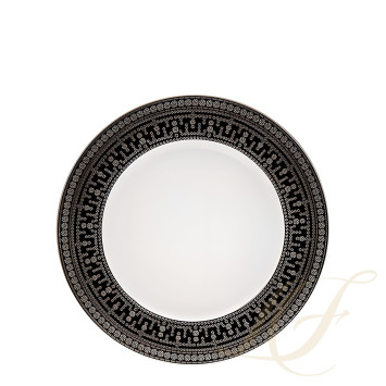 Тарелка главная 28см коллекции Tiara Noir Platin бренда Haviland