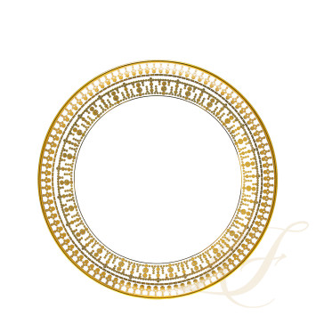 Тарелка тортовая 31,5см коллекции Tiara Or бренда Haviland