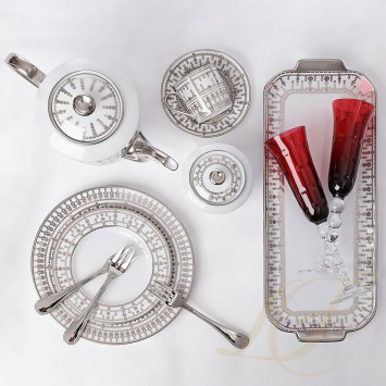 Чайник 1л коллекции Tiara Platin бренда Haviland