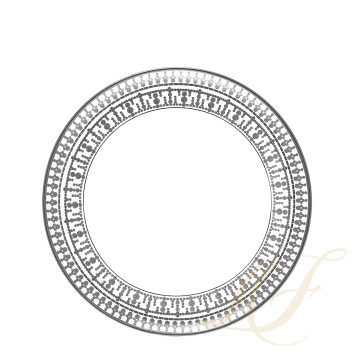 Тарелка тортовая 31,5см коллекции Tiara Platin бренда Haviland