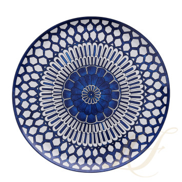 Блюдо круглое 44см коллекции Bleus d'Ailleurs бренда Hermes