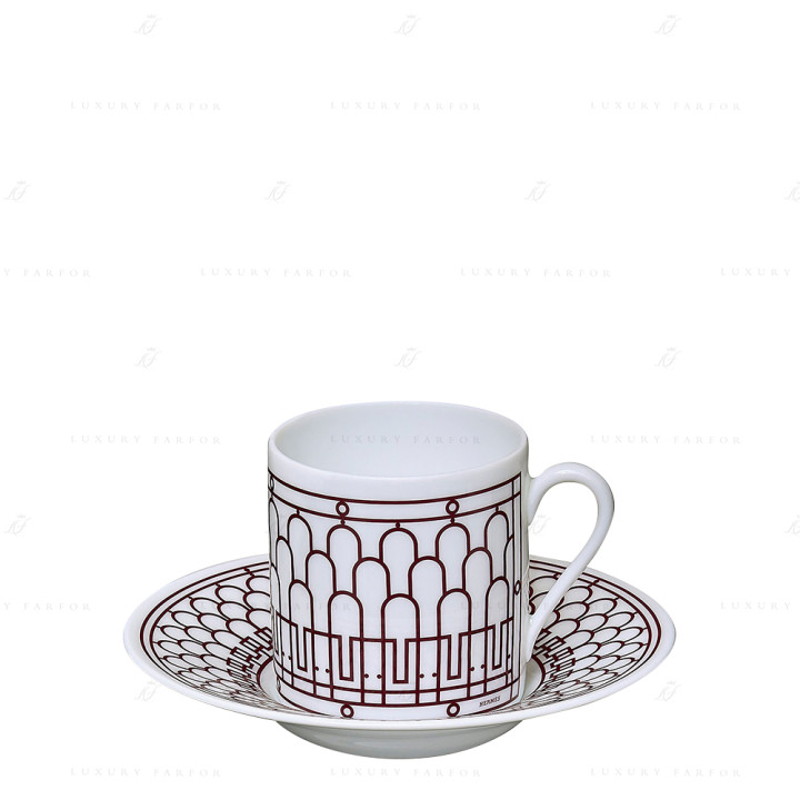 Чашка кофейная с блюдцем 90мл коллекции Deco 