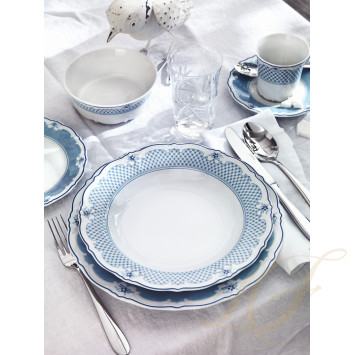 Тарелка суповая 24см коллекции Baronesse Estelle бренда Hutschenreuther