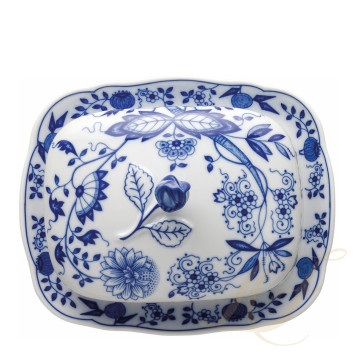 Масленка 250гр коллекции Blau Zwiebelmuster бренда Hutschenreuther