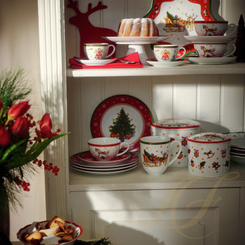 Чашка эспрессо с блюдцем 0,1л коллекции Happy Wintertime бренда Hutschenreuther