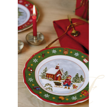 Тарелка 22см коллекции Happy Wintertime 