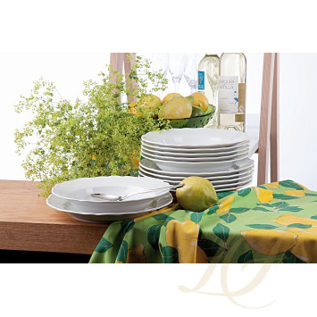 Тарелка суповая 23см коллекции Maria Theresia бренда Hutschenreuther