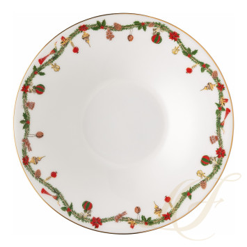 Тарелка глубокая 24см коллекции Nora Christmas бренда Hutschenreuther