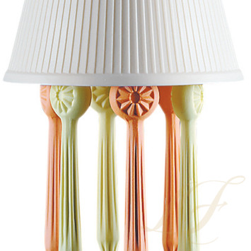 Подвесная лампа с литофаном (многоцветный) 300 х 11см коллекции Belle de Nuit бренда Lladro