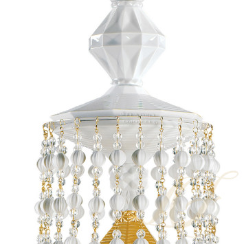Люстра на 6 свечей (золотой / белый) 115 х 70см коллекции Winter Palace бренда Lladro