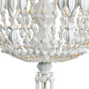 Люстра на 12 свечей (белый / золотой) 145 х 80см коллекции Winter Palace бренда Lladro