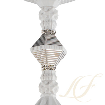 Люстра на 12 свечей (серебряный) 100 х 65см коллекции Belle de Nuit бренда Lladro