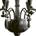 Люстра на 8 свечей (черный) 123 х 70см коллекции Ivy & Seed бренда Lladro