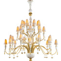Люстра на 32 свечей (белый / золотой) 183 х 150см коллекции Ivy & Seed бренда Lladro