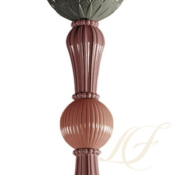 Люстра на 16 свечей (красный / коралловый) 133 х 115см коллекции Ivy & Seed бренда Lladro